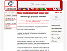 Tablet Screenshot of cemtercume.com.tr